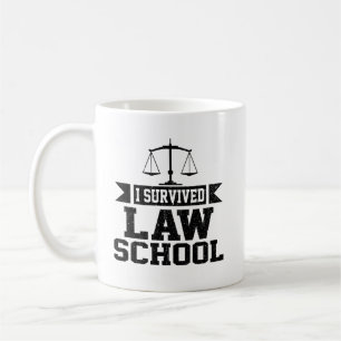 Mug J'Ai Survécu À Un Cadeau De Diplôme De Faculté