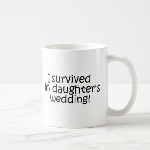 Mug J'ai survécu au mariage de ma fille