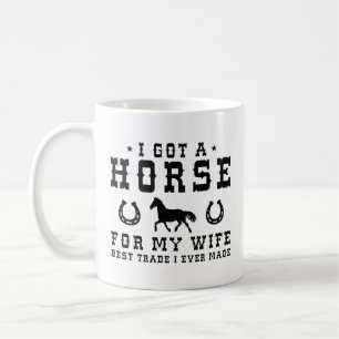 Mug J'Ai Un Cheval Pour Ma Femme