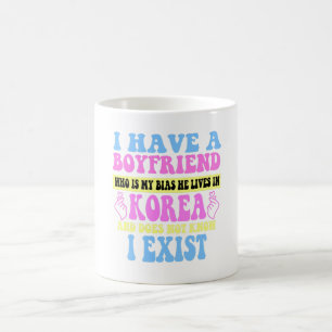 Mug J'Ai Un Petit Ami Qui Est Mon Bias Kpop Lover Kdra