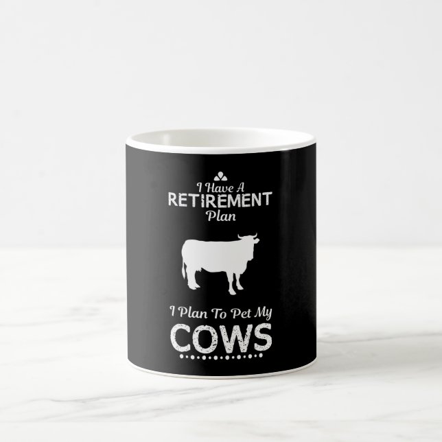 Mug J'Ai Un Régime De Retraite, Je Prévois... (Centre)