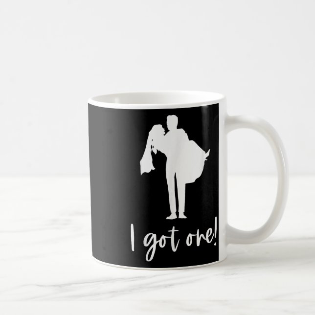 Mug J'ai une mariée marié mariage enterrement de vie d (Droite)