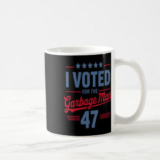 Mug J'ai voté pour l'éboueur 47 drôles de déchets pour