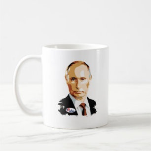 Mug J'ai voté Vladimir Poutine avec les Etats-Unis que