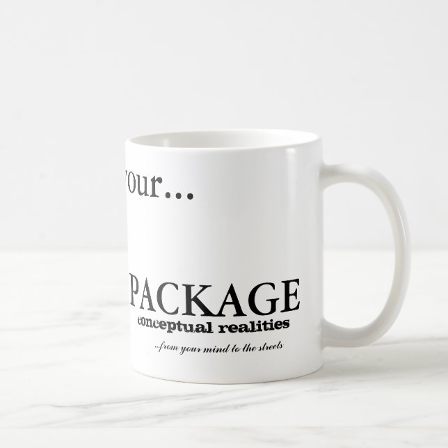 Mug J'ai votre ...... PAQUET de STIMULUS, conceptuel… (Droite)