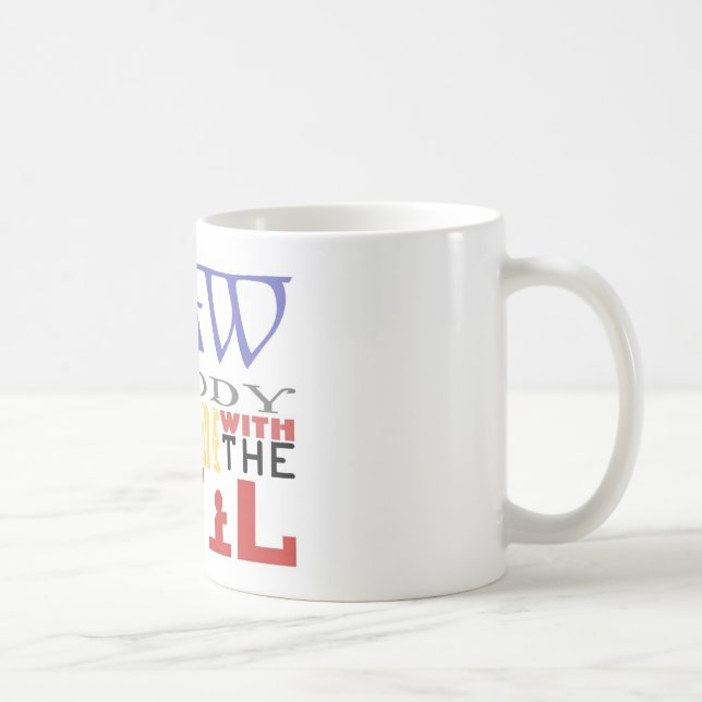 Mug J'ai vu la sucrerie Osbourne avec le diable (Droite)