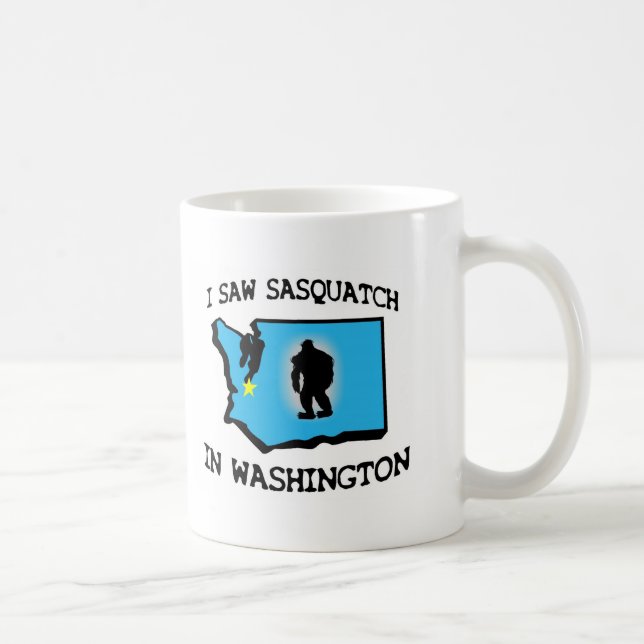 Mug J'ai vu Sasquatch à Washington (Droite)