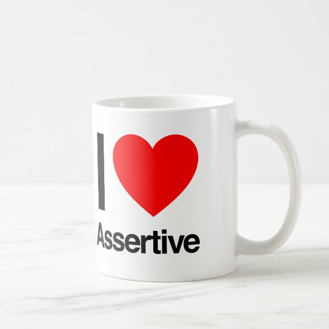 Mug j'aime affirmer (Droite)