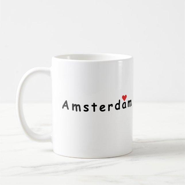 Mug J'aime Amsterdam (Gauche)