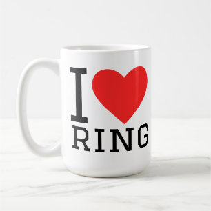 Mug J'aime anneau 