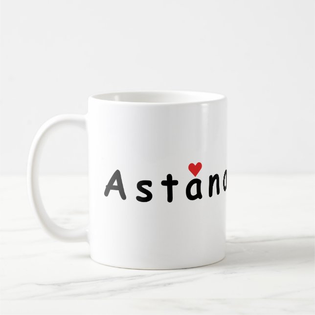 Mug J'aime Astana Kazakhstan (Gauche)