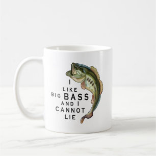 Mug J'aime Big BASS Funny Fishing