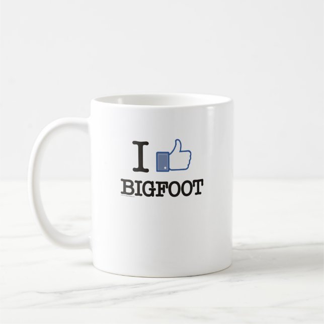 Mug J'aime Bigfoot (Gauche)