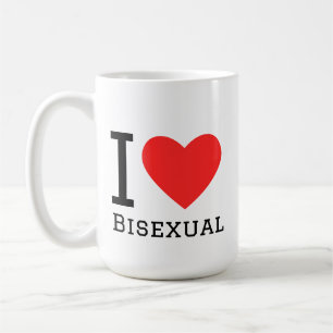 Mug J'aime bisexuel