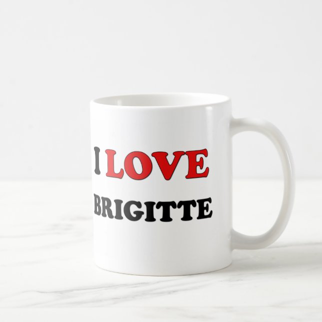 Mug J'aime Brigitte (Droite)