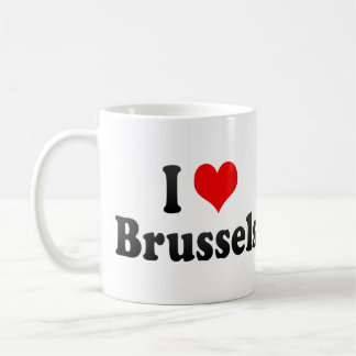 Mug J'aime Bruxelles, Belgique