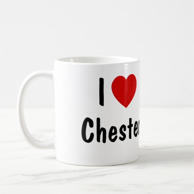 Mug J'aime Chester (Gauche)
