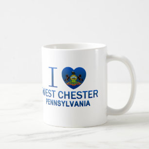 Mug J'aime Chester occidental, PA