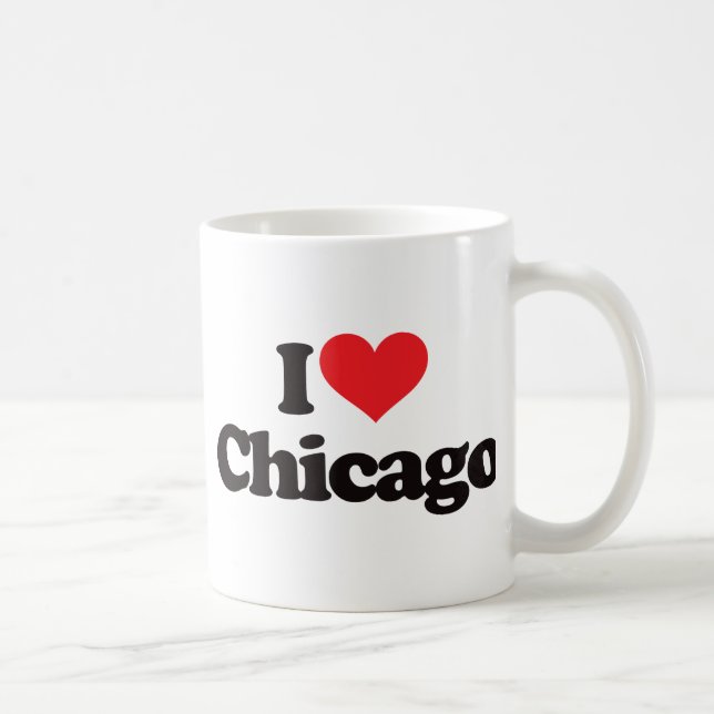 Mug J'aime Chicago (Droite)