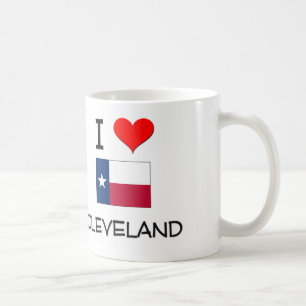 Mug J'aime Cleveland le Texas