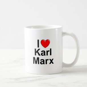 Mug J'aime (coeur) Karl Marx