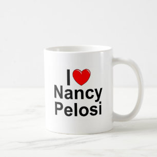 Mug J'aime (coeur) Nancy Pelosi