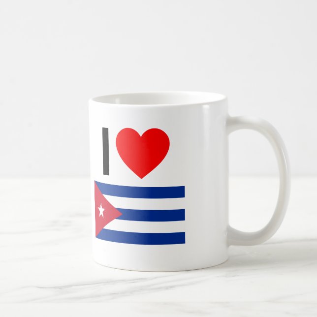 Mug j'aime cuba (Droite)