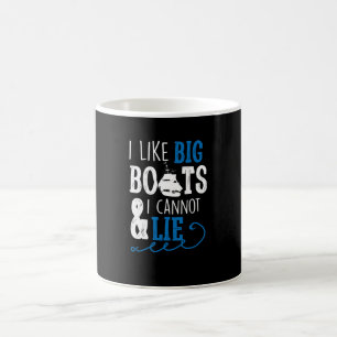 Mug J'aime de grands bateaux et je ne peux pas me