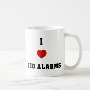 Mug J'aime des alarmes de lit