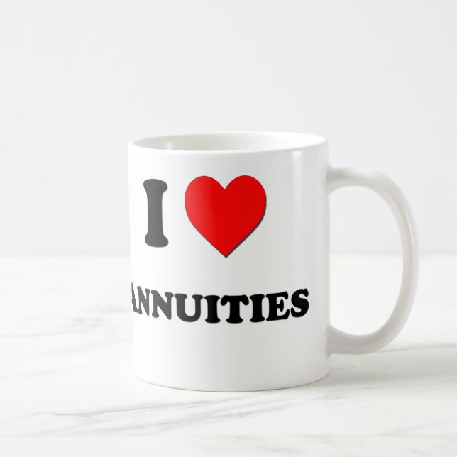 Mug J'aime des annuités (Droite)