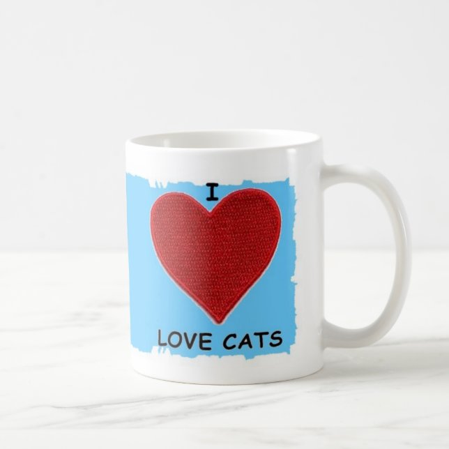 MUG J'AIME DES CHATS (Droite)