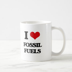 Mug j'AIME des combustibles fossiles