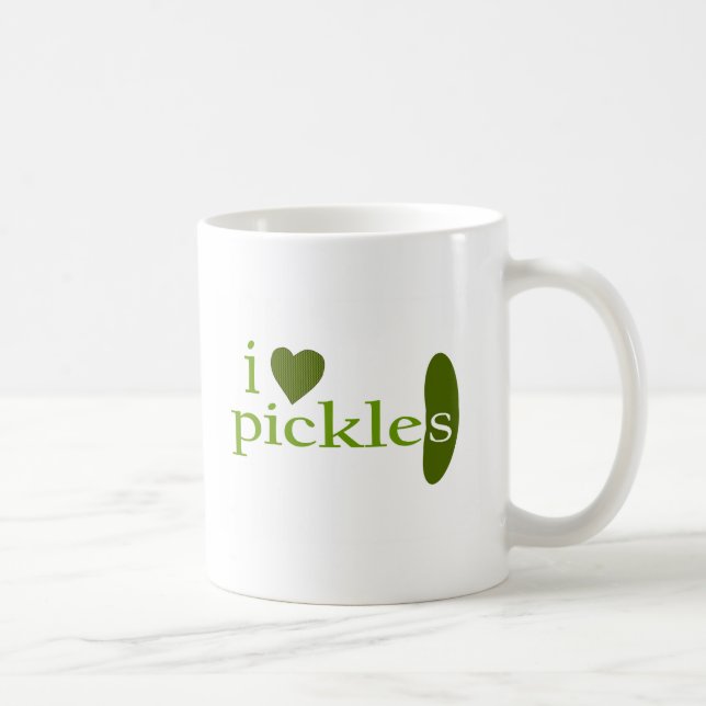 Mug J'aime des conserves au vinaigre (Droite)