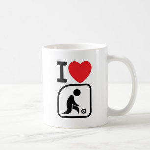Mug J'aime des cuvettes de pelouse