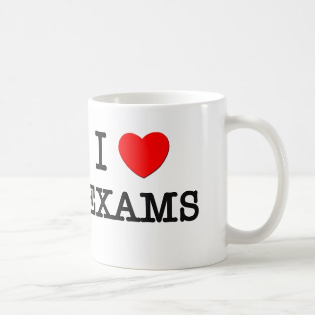 Mug J'aime des examens (Droite)