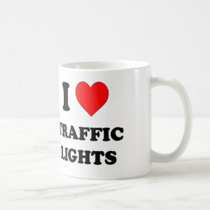 Mug J'aime des feux de signalisation