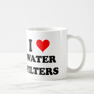 Mug J'aime des filtres d'eau