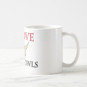 Mug J'aime des hiboux de grange