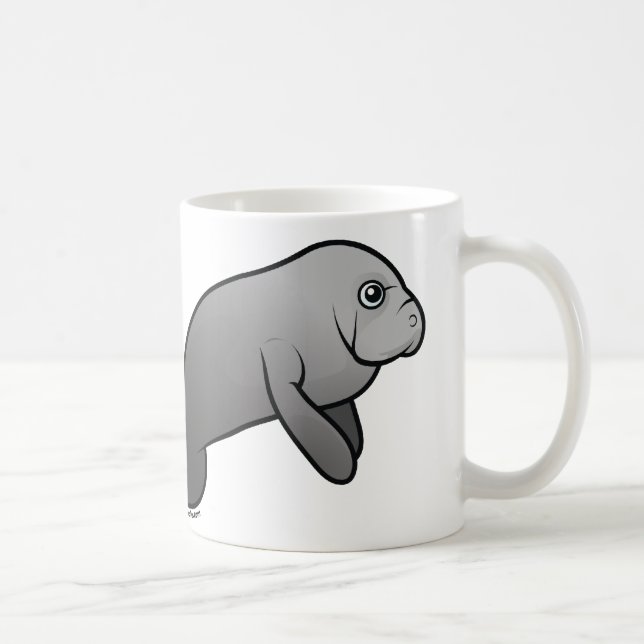 Mug J'aime des lamantins (Droite)