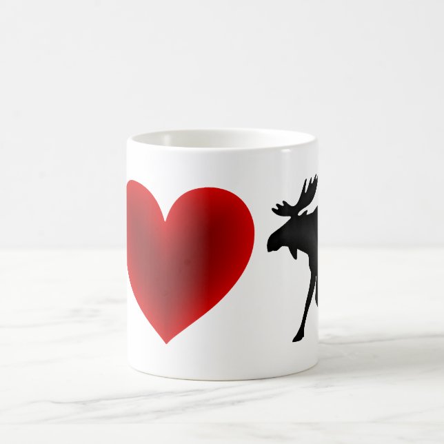 Mug J'aime des orignaux (Centre)