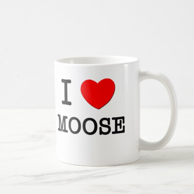Mug J'aime des orignaux (Droite)