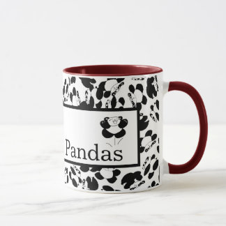 Mug J'aime des pandas