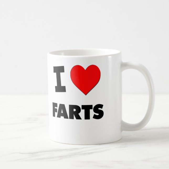 Mug J'aime des pets (Droite)
