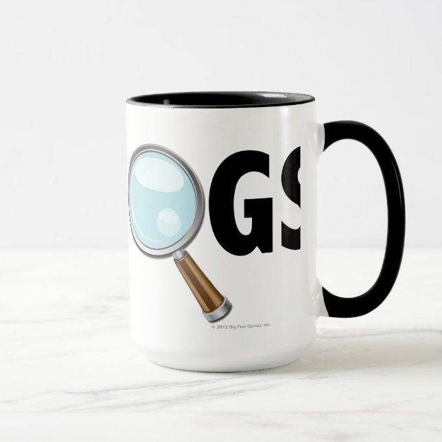 Mug J'aime des porcs rouges/noir (Droite)