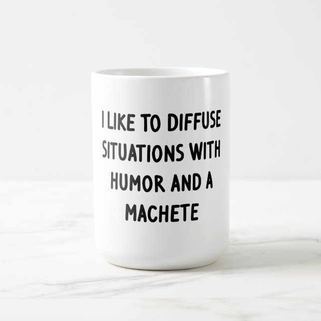 Mug J'aime diffuser des situations (Centre)