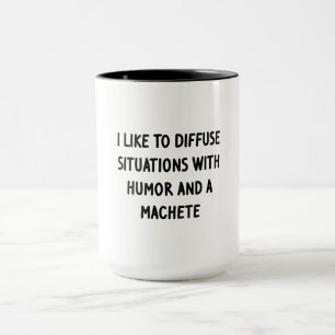Mug J'aime diffuser des situations