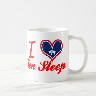 Mug J'aime Dix le sommeil, Wyoming