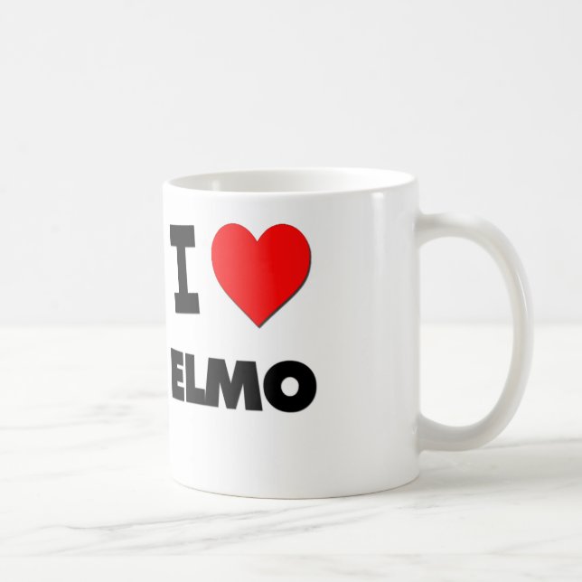 Mug J'aime Elmo (Droite)