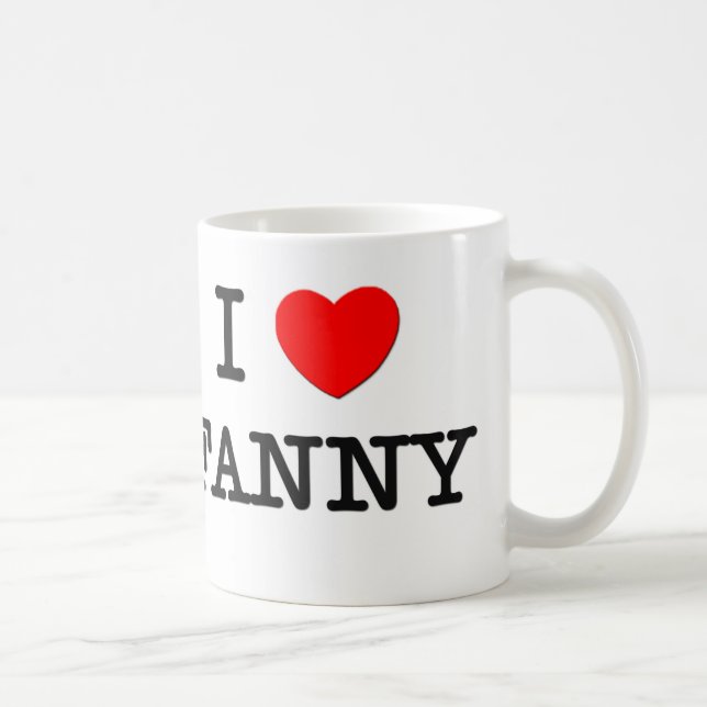 Mug J'aime Fanny (Droite)