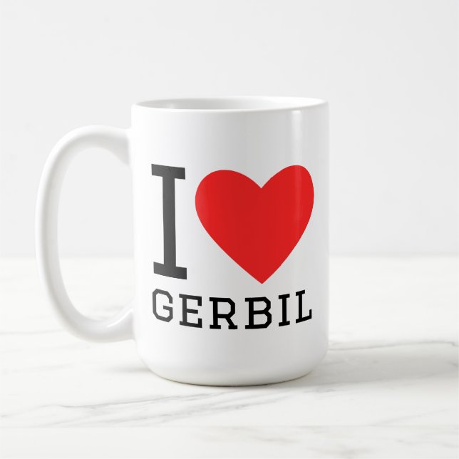 Mug J'aime Gerber (Gauche)